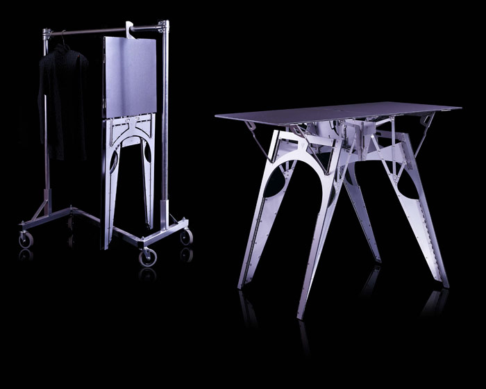 Cricket table with the selected top surface and wings (optional)